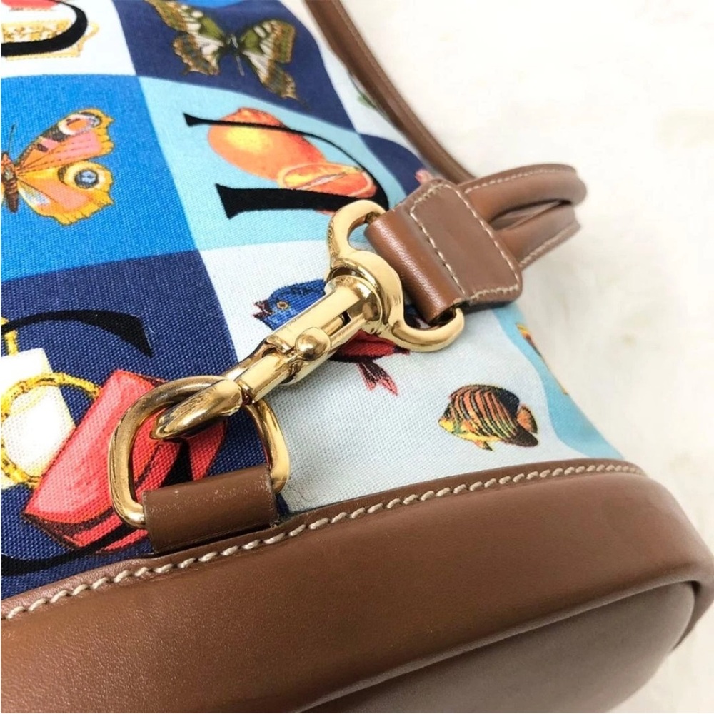 Gucci Blue Patterned Women's Backpack - image 8